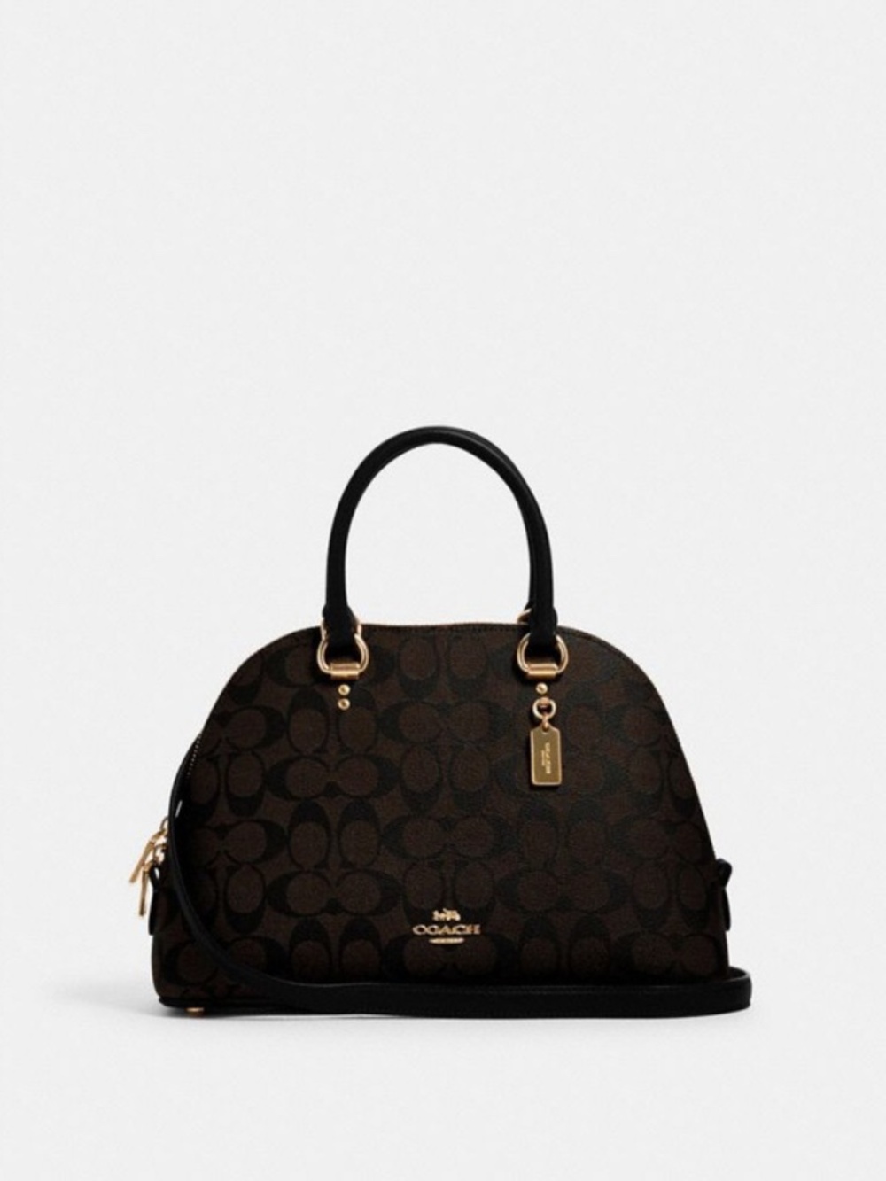 Katy Satchel In Signature Canvas